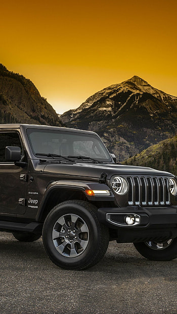 Jeep Wrangler Sports Utility Vehicle, Solid black beauty, Unmatched versatility, Boundless dom HD phone wallpaper