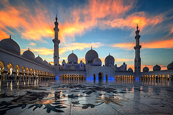 Mosques, Abu Dhabi, Religious, Sheikh Zayed Grand Mosque, Architecture, Dome, United Arab Emirates HD wallpaper