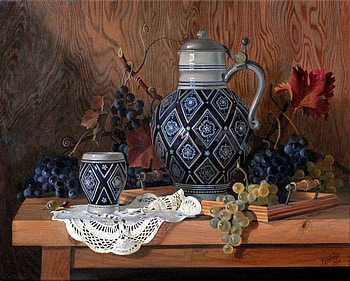С.Чумаков, still life, table, art, painting HD wallpaper