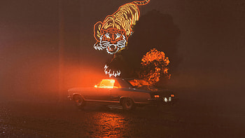 Nightfire, artist, artwork, cars, digital-art, ai, artstation HD wallpaper
