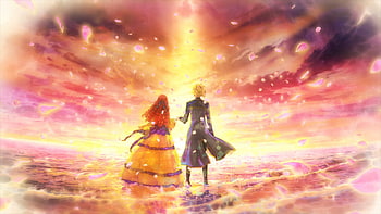 Bertia & Cecil: Villainess Observation — Sunset Vow ( ), Anime, An Observation Log Of My Fiancée Who Calls Herself A Villainess, Bertia Ibil Noches, Cecil Glo Alphasta HD wallpaper