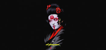 Robot girl, Cyberpunk 2077, video game HD wallpaper
