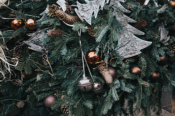Holidays, Cones, New Year, Christmas, Christmas Decorations HD wallpaper