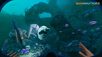 Subnautica 2: Deep-Sea, Video Game, Diver, Fish HD wallpaper