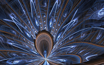 Abstract, Smoke, Patterns, Shine, Light, Lines, Immersion HD wallpaper