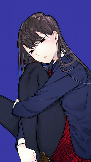 Komi san artwork, , Anime series, Cute and relatable HD phone wallpaper