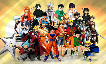 Goku and Naruto, Anime HD wallpaper