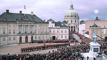 Amalienborg Palace, Video Tour, Historic Site, Danish Monarchy HD wallpaper