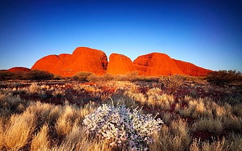 Kata Tjuta (The Olgas), Northern Territory, Australia, landscape, sky, rocks, stones HD wallpaper