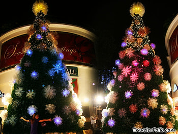 Christmas tree, colourful, fantasy, christmas, tree HD wallpaper