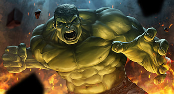 Hulk Smash Art, hulk, artwork, digital-art, superheroes HD wallpaper