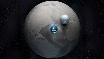 Earths water and air, Water, Earth, Air HD wallpaper