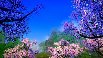 SPRING COLORS, screenshot, trees, game, spring HD wallpaper