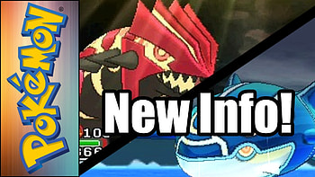 Pokemon Omega Ruby and Alpha Sapphire New Trailer Info!: Primal Groudon/ Kyogre; Mega Sableye/Diancie - YouTube HD wallpaper