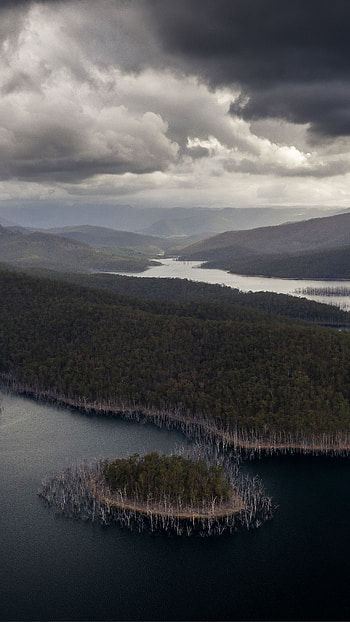Nature, Rivers, View From Above, Forest, Earth, Land, Hills HD phone wallpaper
