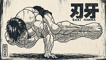 Baki Hanma : Iron-Balance Anime, Baki Hanma (Character), Manga HD wallpaper