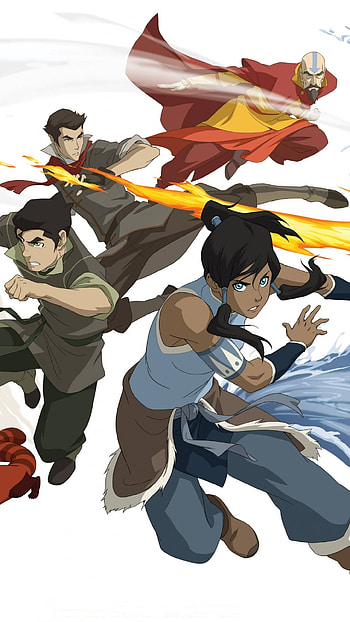 Anime Avatar, Korra's journey, Dynamic storytelling, Elemental powers HD phone wallpaper