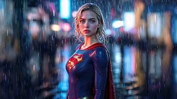 Supergirl Light Of Krypton, supergirl, superheroes, artwork, art, digital-art, ai, deviantart HD wallpaper