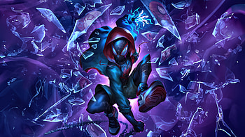 Miles Morales Shatters The Boundaries, spiderman, artwork, superheroes, artist, digital-art HD wallpaper
