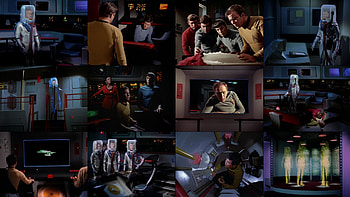 Original Star Trek Television Series, Kirk, TOS, Spock, Sulu, McCoy, Star Trek, The Tholian Web HD wallpaper