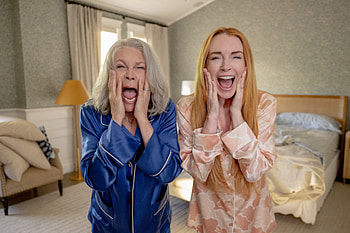 Freaky Friday : Jamie Lee Curtis & Lindsay Lohan’s Hilarious Moment, movie, Freakier Friday, Jamie Lee Curtis, Lindsay Lohan HD wallpaper