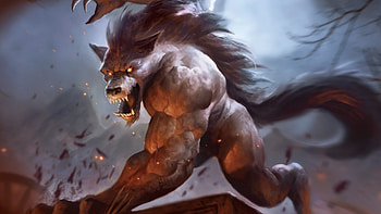 Werewolf, Magic: The Gathering HD wallpaper