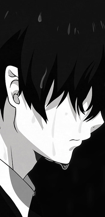 Rin Okumura’s Melancholy - Blue Exorcist Sad Anime, black hair, Blue Exorcist, sad, Anime, sad anime HD phone wallpaper