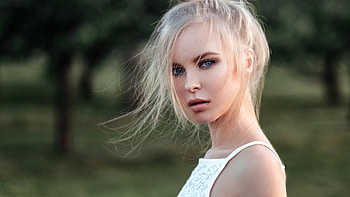 Unknown Model, babe, model, blonde, gorgeous, woman HD wallpaper