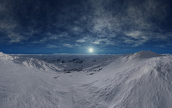 Cold mountains, landscape, cold, mountain HD wallpaper