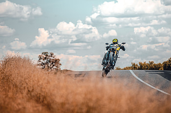 Motorcycles, Road, Motorcyclist, Motorcycle, Bike, Trick HD wallpaper