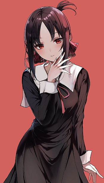 Kaguya Shinomiya, Cute anime girl, Artistic portrayal HD phone wallpaper