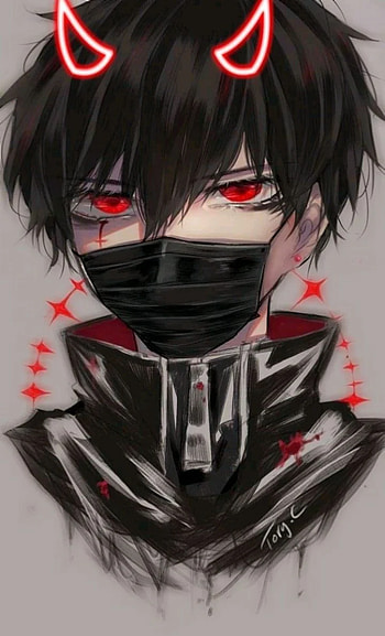 Cute Devil Boy, Devil Boy Anime HD phone wallpaper