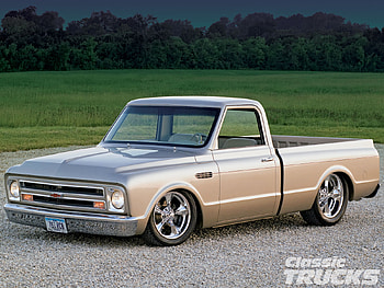 68 -C10, bowtie, classic, chevy, truck HD wallpaper