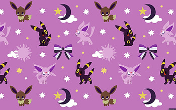 Eevee/Espeon/Umbreon by LVStarlitSky on DeviantArt HD wallpaper