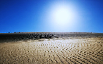 Sahara, sunny day, desert, landscape HD wallpaper