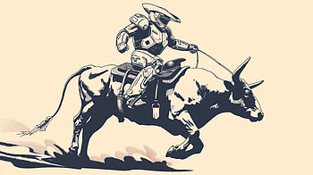 Master Chief Rodeo Adventure, rodeo, Master Chief HD wallpaper