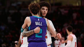 Bulls vs Hornets, LaMelo Ball HD wallpaper