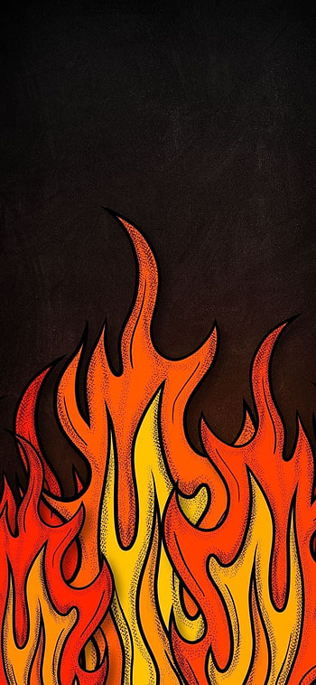 candela, fondo, naranja, fuego, fondos, arte HD phone wallpaper