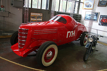 GAZ GL1, GL1, GAZ, car, race car, old, auto, Russian, vintage, sports car HD wallpaper