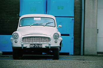 Auto, Cars, Front View, Retro HD wallpaper