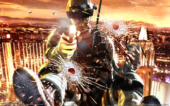 shoot, action, abstract, hollywod, 3d, game, gun, fire HD wallpaper