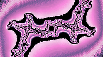 Fractal Art for your - Happy Goth Pink, pink, CGI, pattern, psychedelic, trippy, Abstract, fractal HD wallpaper