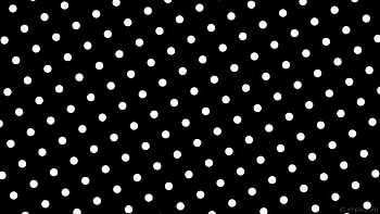 spots black white polka dots HD wallpaper