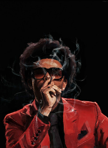 Artwork, The Weeknd HD phone wallpaper