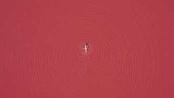 Salty pink lake in Torrevieja, Spain, Torrevieja, Salty pink lake, Spain, Lagoon HD wallpaper