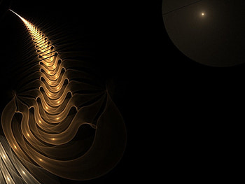 HORN, paint, world, fractal, life HD wallpaper