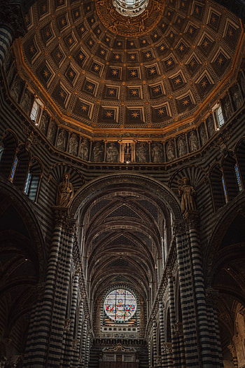 Siena Cathedral, Spiritual sanctum, Medieval marvel, Castle-like structure HD phone wallpaper