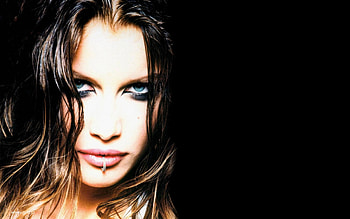 LAETITIA CASTA, french, sexy eyes, laetitla casta, beauty HD wallpaper