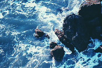 Nature, Stones, Sea, Surf, Reefs HD wallpaper