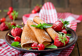 food, crêpe HD wallpaper